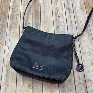 Black Michael Kors Monogram Purse